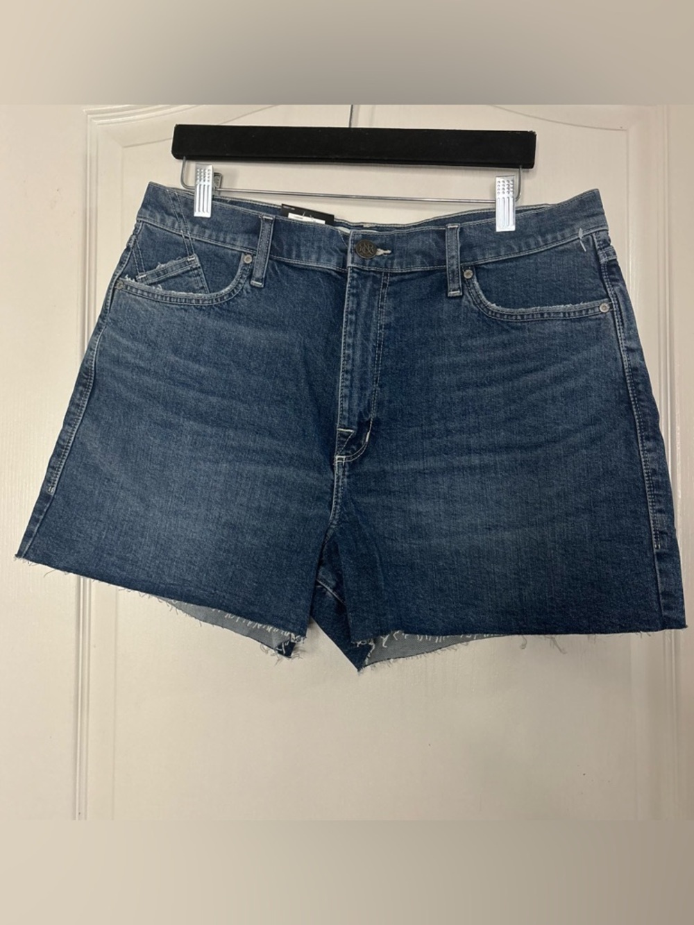 Rock & Republic Dark Blue Denim Cutoff Shorts